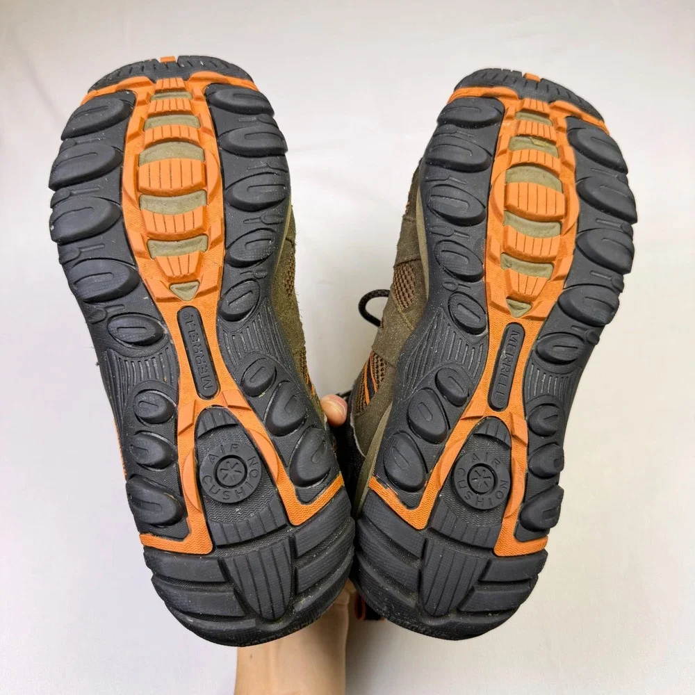 Merrell Alverstone Mid Waterproof Hiking Boots Mens 8‎ Brown Trail J375804C